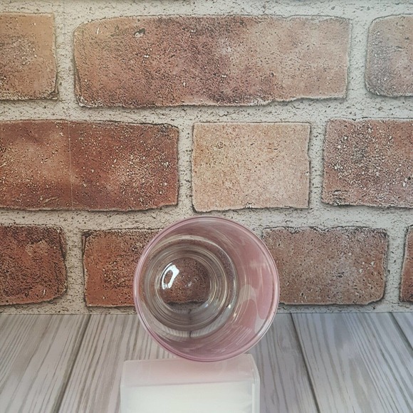 Vintage Enjoy Coke Coca-Cola Footed Pedestal Red White Tumbler Glass Cup 12 oz - Picture 7 of 7